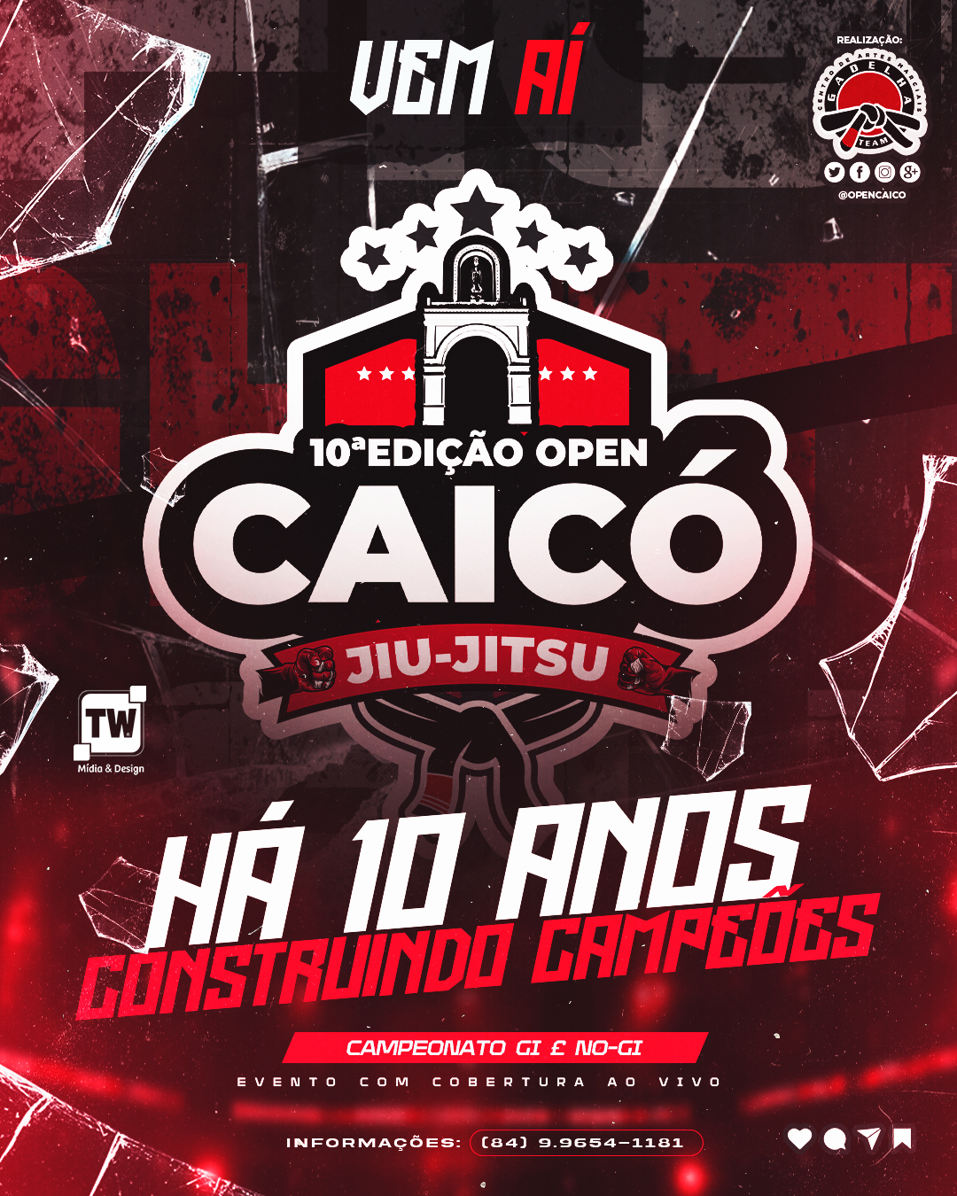 Banner do Open caico